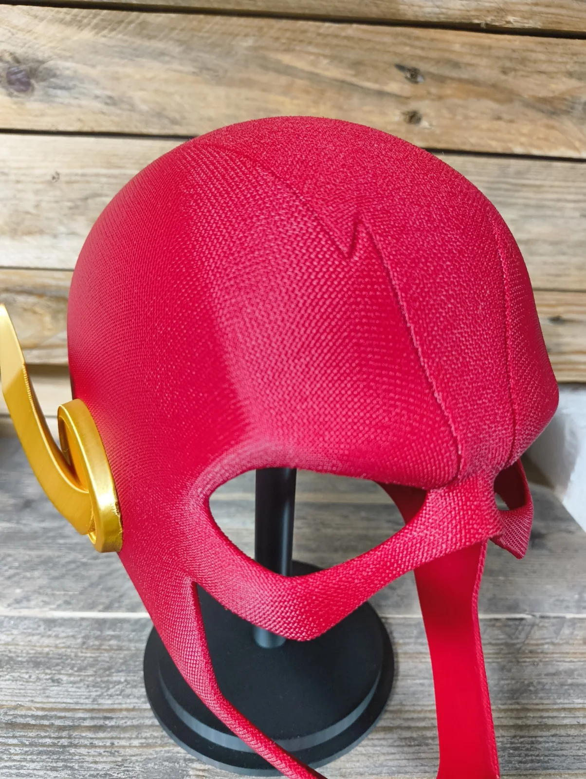 The Flash Helmet 3D Printed Raw | Magnetic Mask | Cosplay/Display, image 4