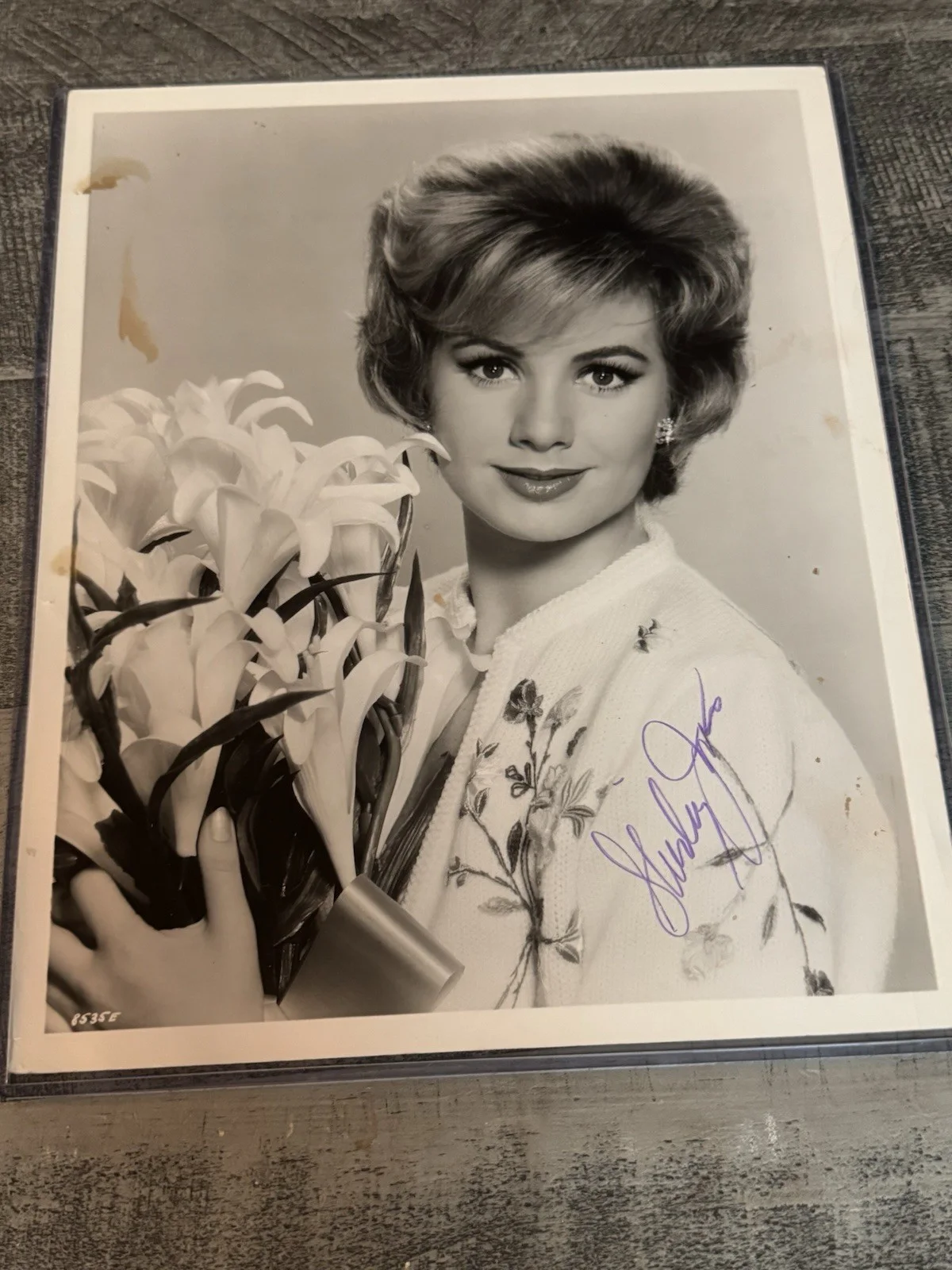 Shirley Jones — Shirley Jones Courtship Eddie's Father 1963 Signed Original Vintage Photograph