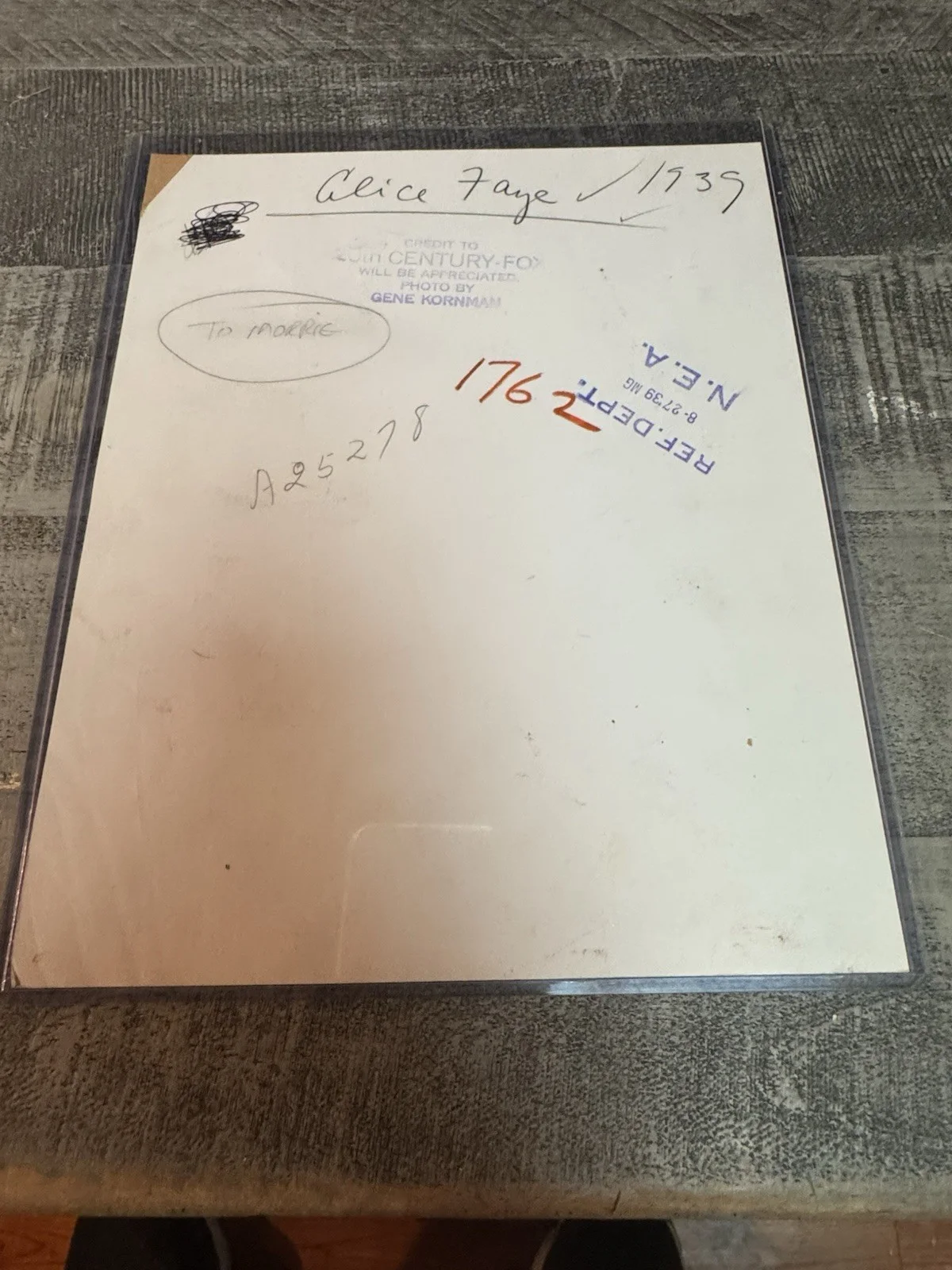 Faye Emerson — Faye Emerson Signed Vintage Original Photograph Broadway 1955/56 COA Beautiful, image 3