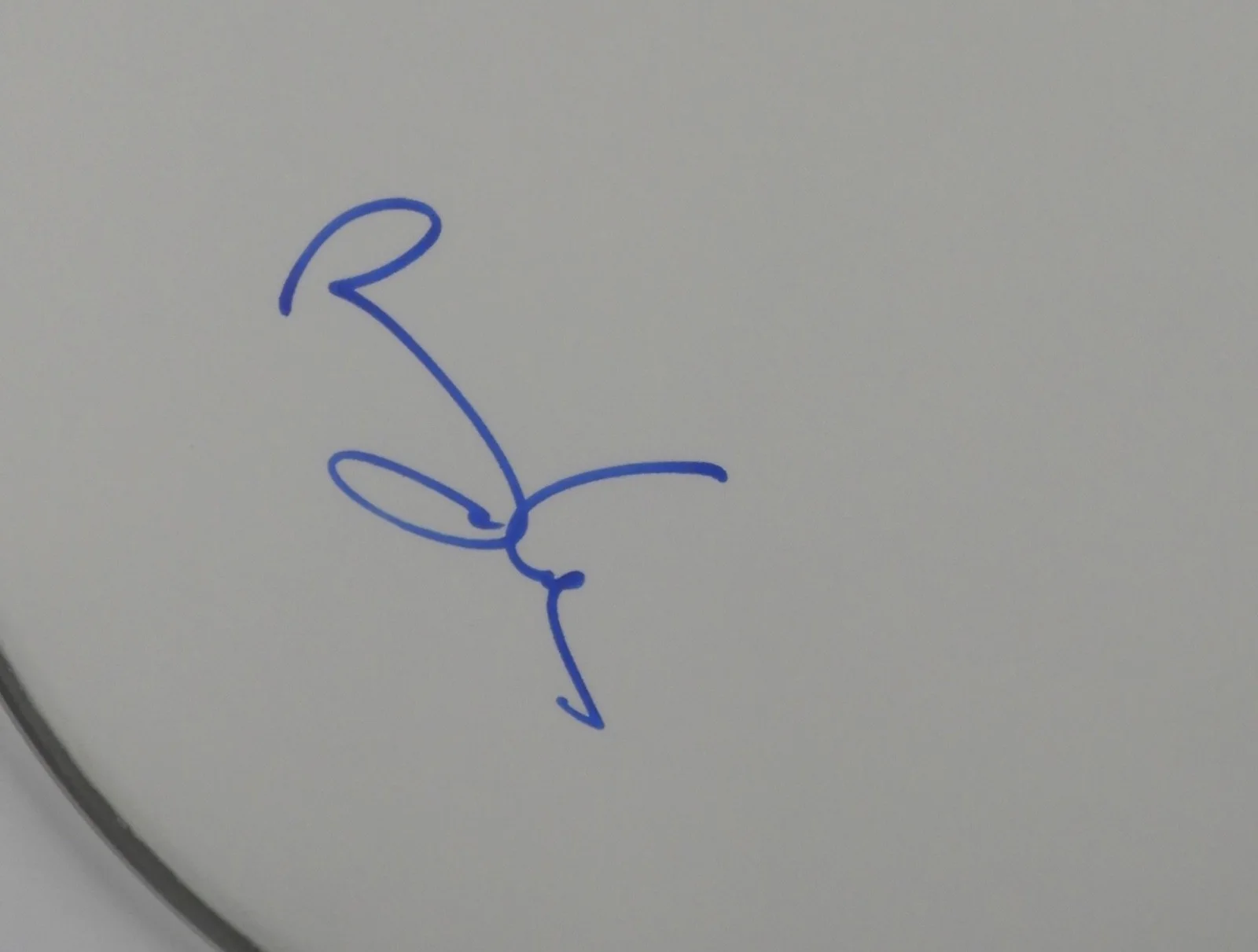 Queen JSA Signed Autograph Drum head 13" Roger Taylor Brian May Drumhead, image 3