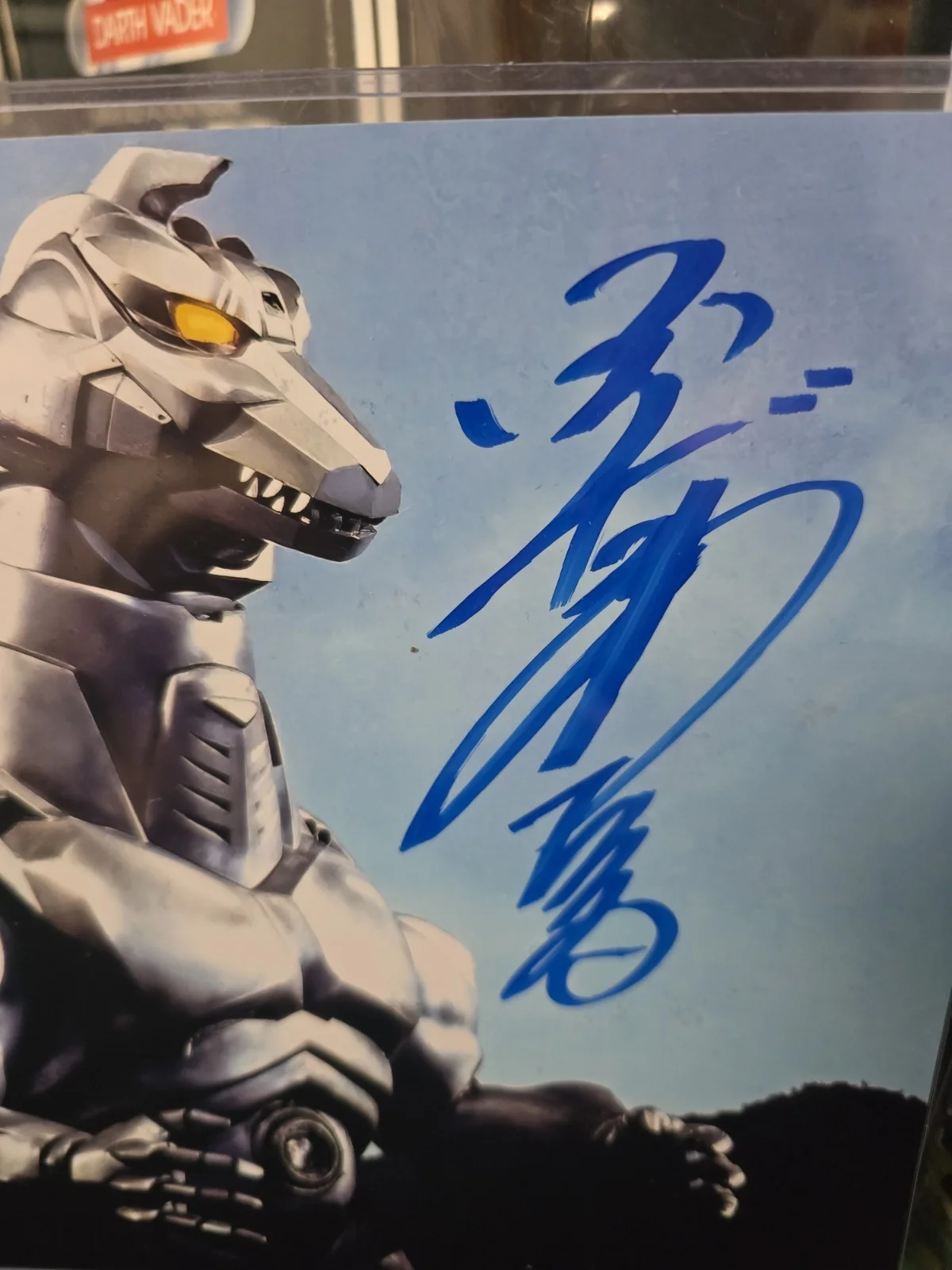 Wataru Fukuda — WATARU FUKUDA Signed MECHAGODZILLA 8x10 Photo AUTO COA Picture Proof Godzilla, image 2