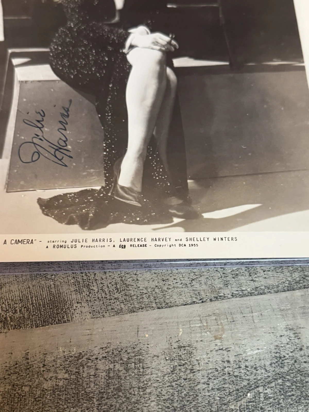 Julie Harris — Julie Harris I Am a Camera 1955 Signed Original Vintage Photograph COA, image 3