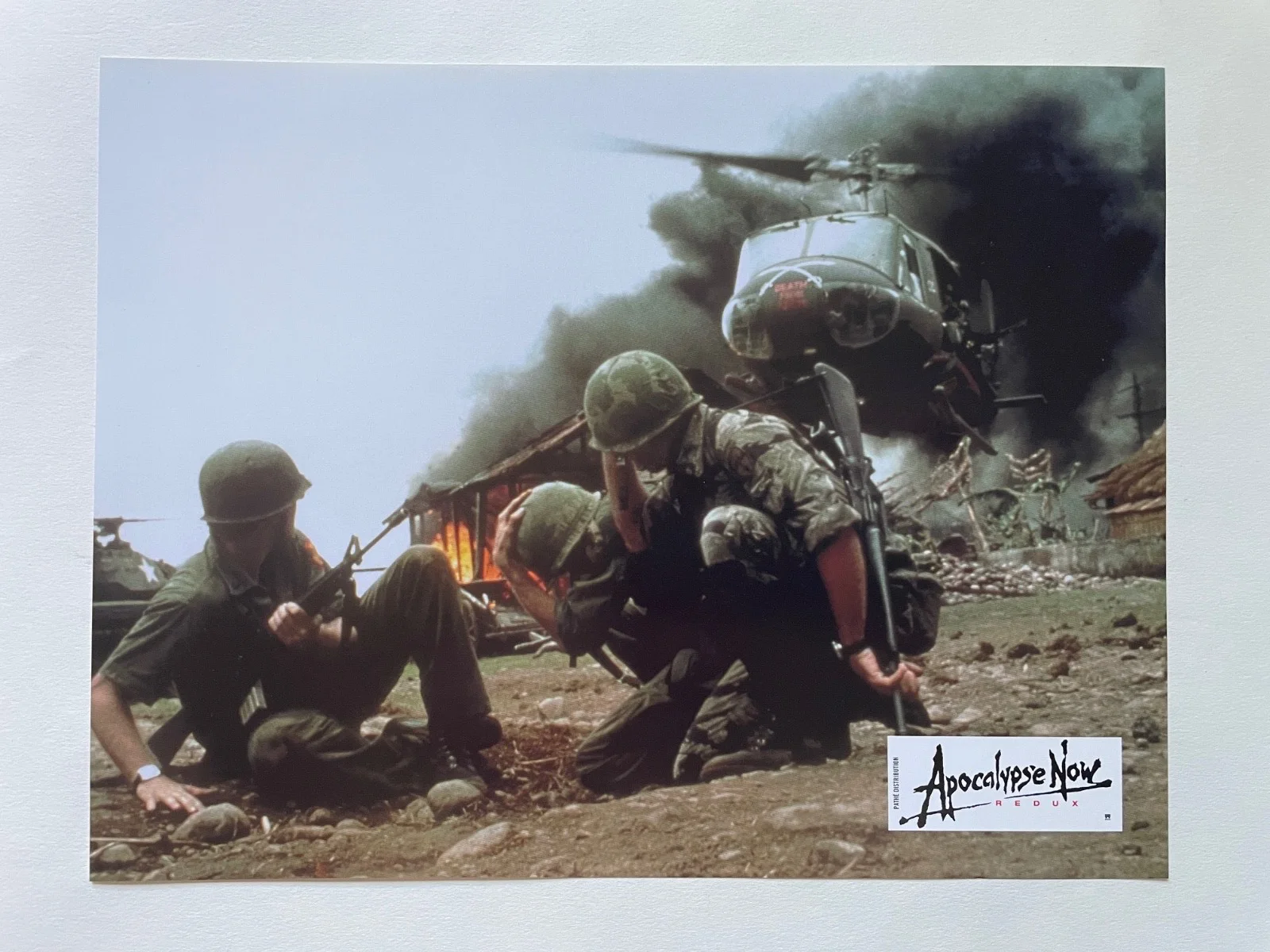 APOCALYPSE NOW: REDUX (2001) FOH Lobby Card Colour Stills VERY RARE, изображение 3