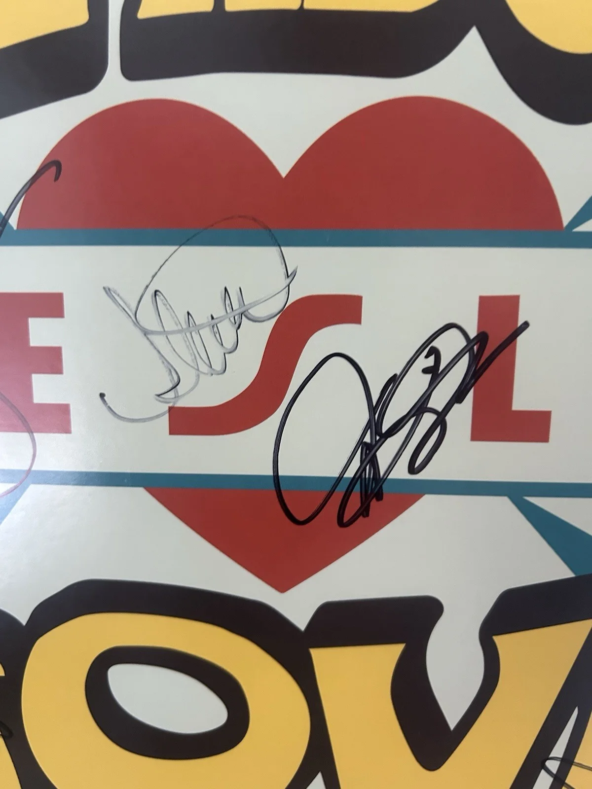 Tesla All About Love Signed Vinyl E.P. Limited Edition #181, image 2