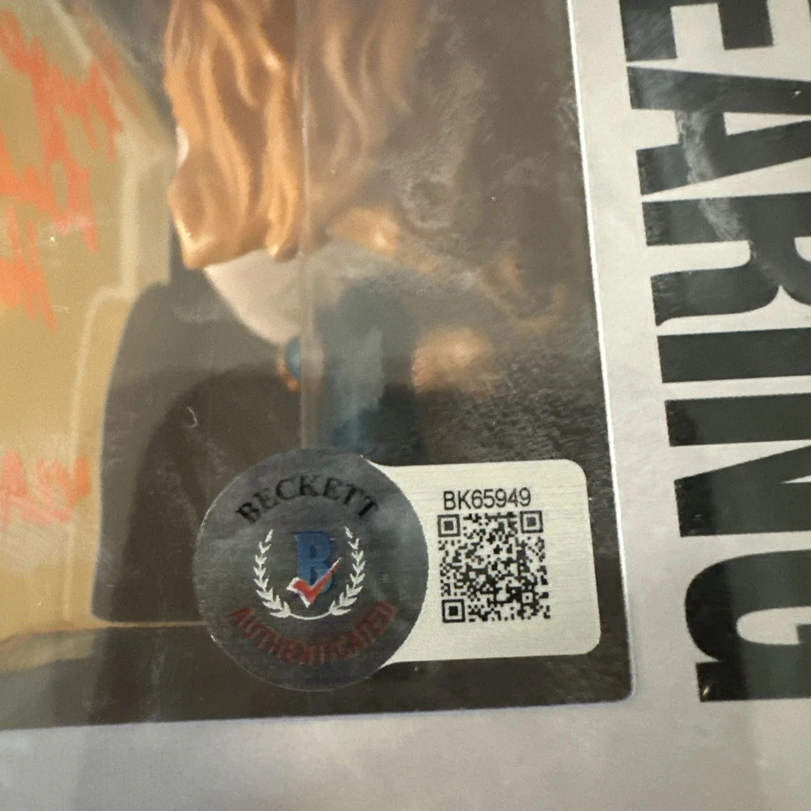 Bryce Dallas Howard — Bryce Dallas Howard Signed Funko Pop, Inscribed “Claire” BAS COA Jurassic World, image 4