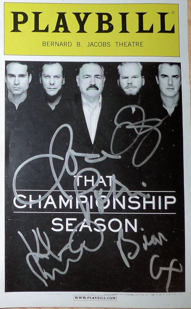 Kiefer Sutherland, Chris Noth, Jason Patric, Brian Cox — Kiefer Sutherland, Chris Noth,Jason Patric, Jim Gaffigan,Brian Cox signed