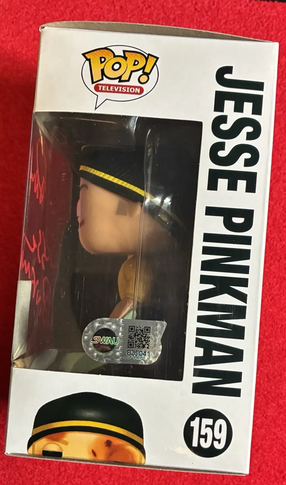 Aaron Paul signed Jesse Pinkman Breaking Bad 159 SWAU Cert. Free Ship/Pop Armor, изображение 2