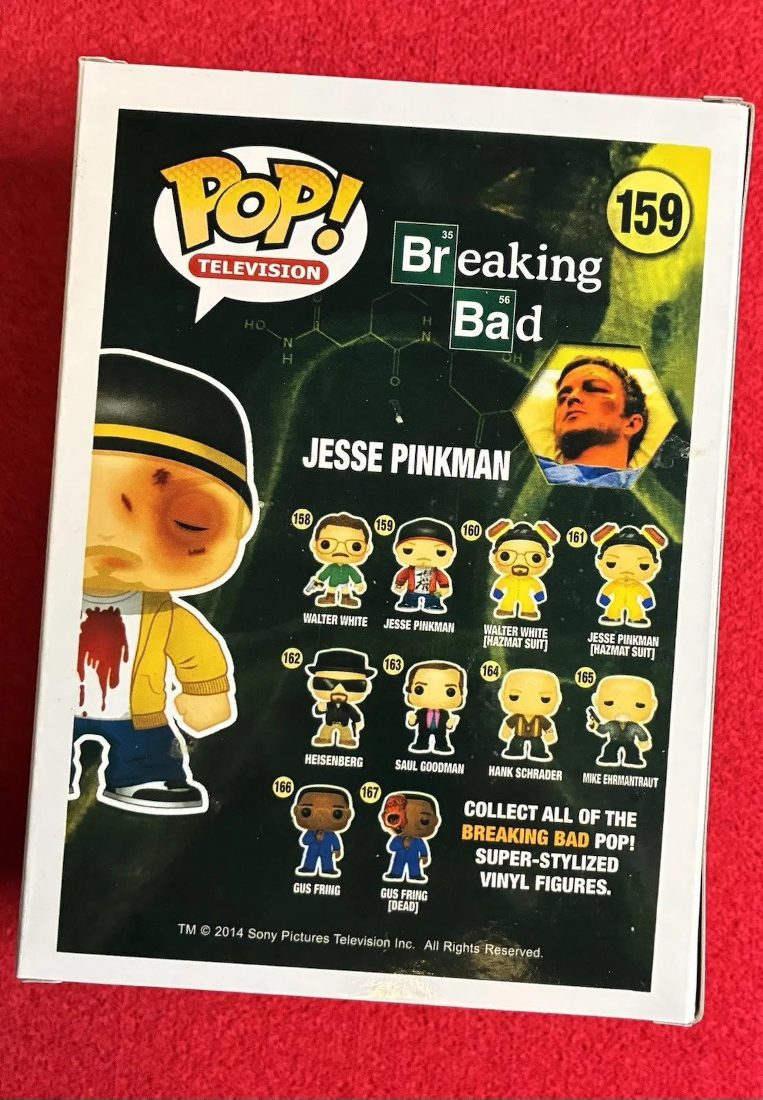 Aaron Paul signed Jesse Pinkman Breaking Bad 159 SWAU Cert. Free Ship/Pop Armor, изображение 3