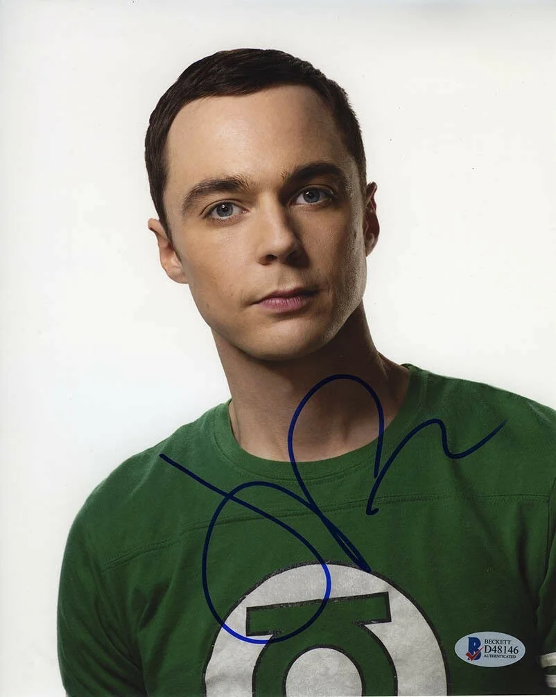 Jim Parsons — Jim Parsons Big Bang Theory Signed Autographed 8x10 Photo BAS BECKETT COA