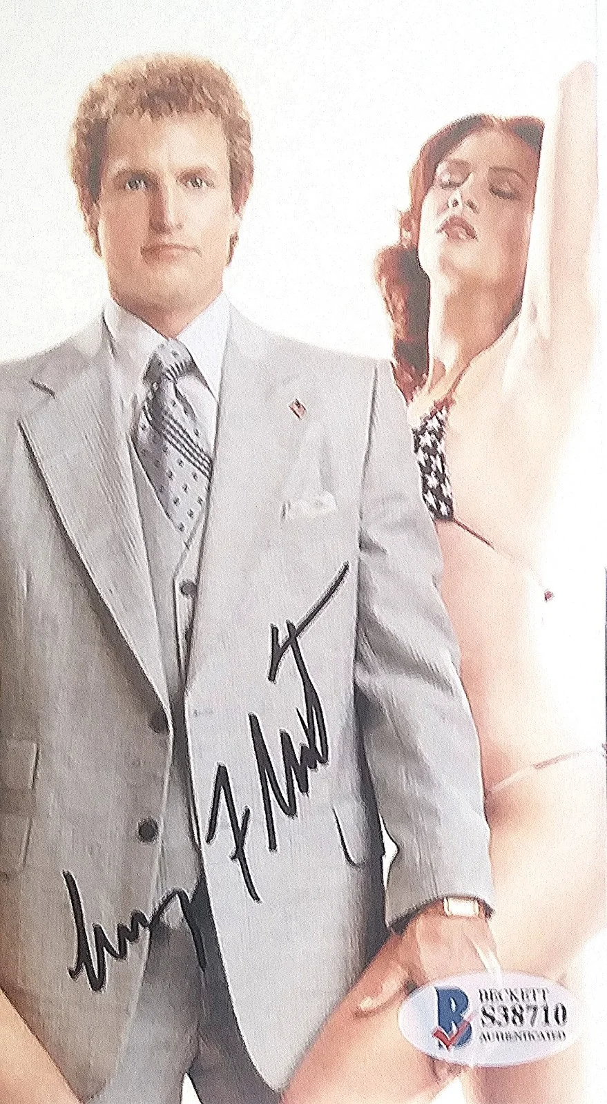 Larry Flynt — Larry Flynt Signed People vs Larry Flynt DVD Cover Insert Beckett BAS COA Auto, image 3