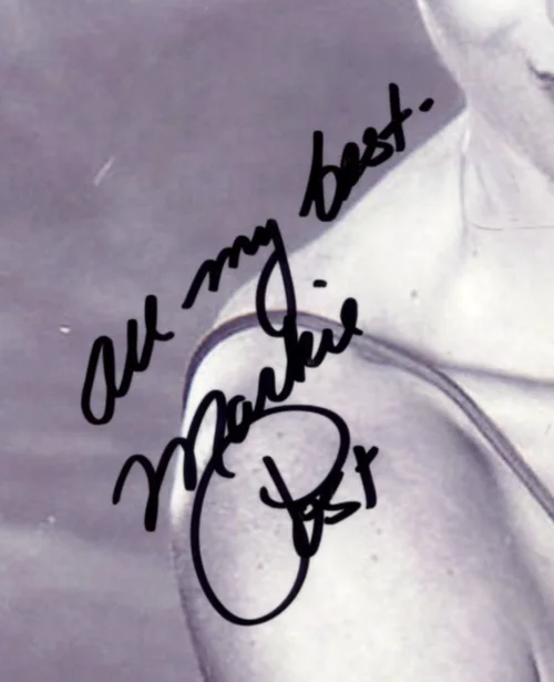 Beautiful Signed MARKIE POST Autographed Photo AUTHENTIC, image 2