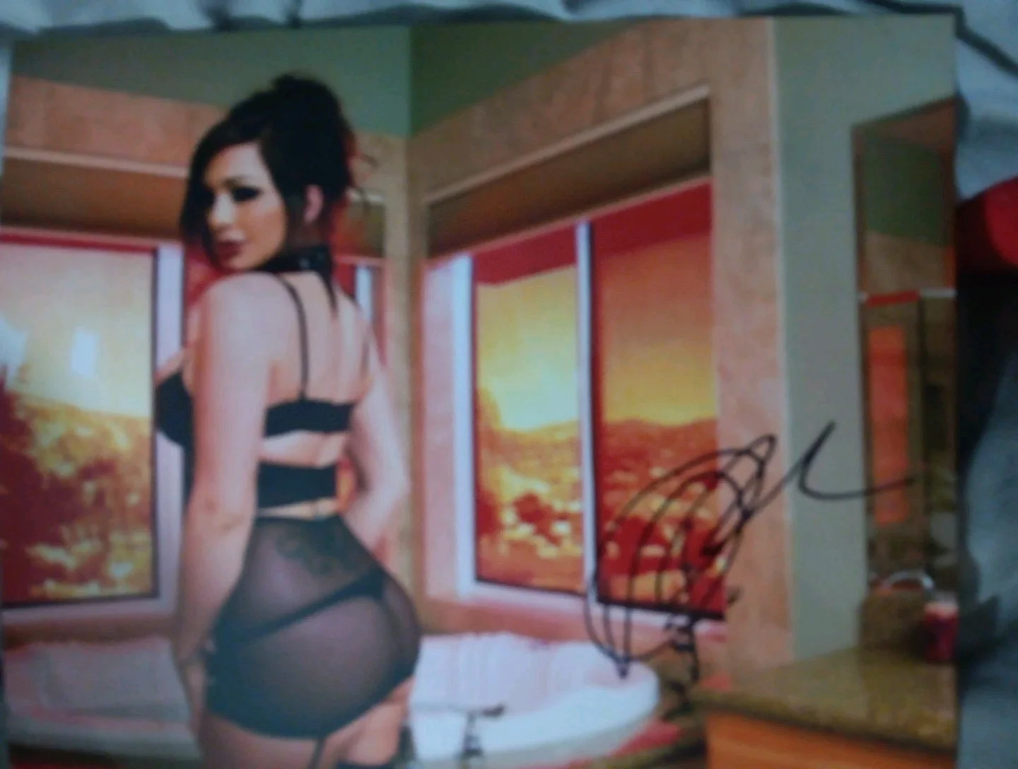 Destiny Dixon — Destiny Dixon autograph 8x10 photo Signed Adult Model COA