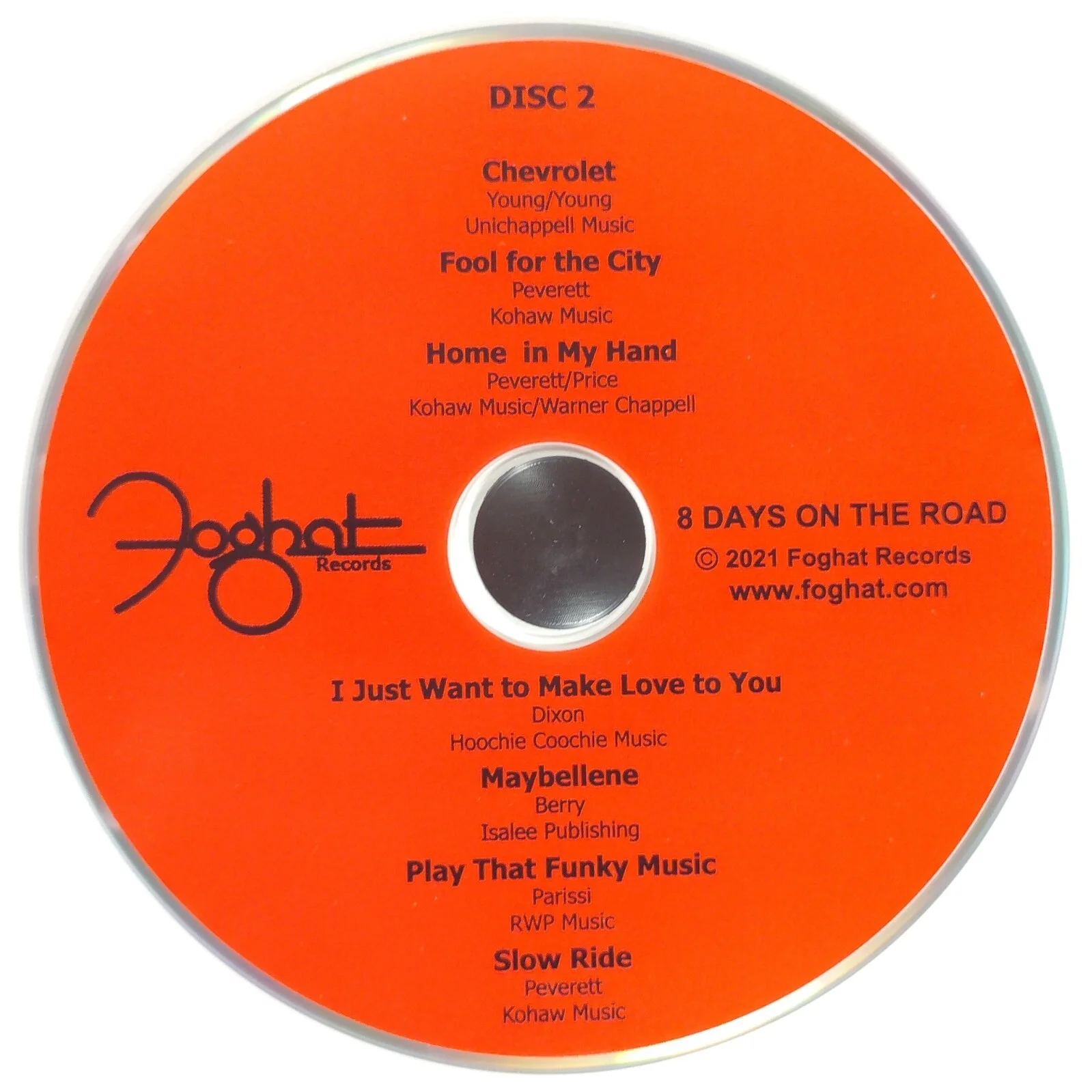 Rodney O’Quinn, Roger Earl, Charlie Huhn, Bryan Bassett — Foghat Signed 8 Days on the Road CD Framed Beckett BAS LOA Slow Ride Album, image 5