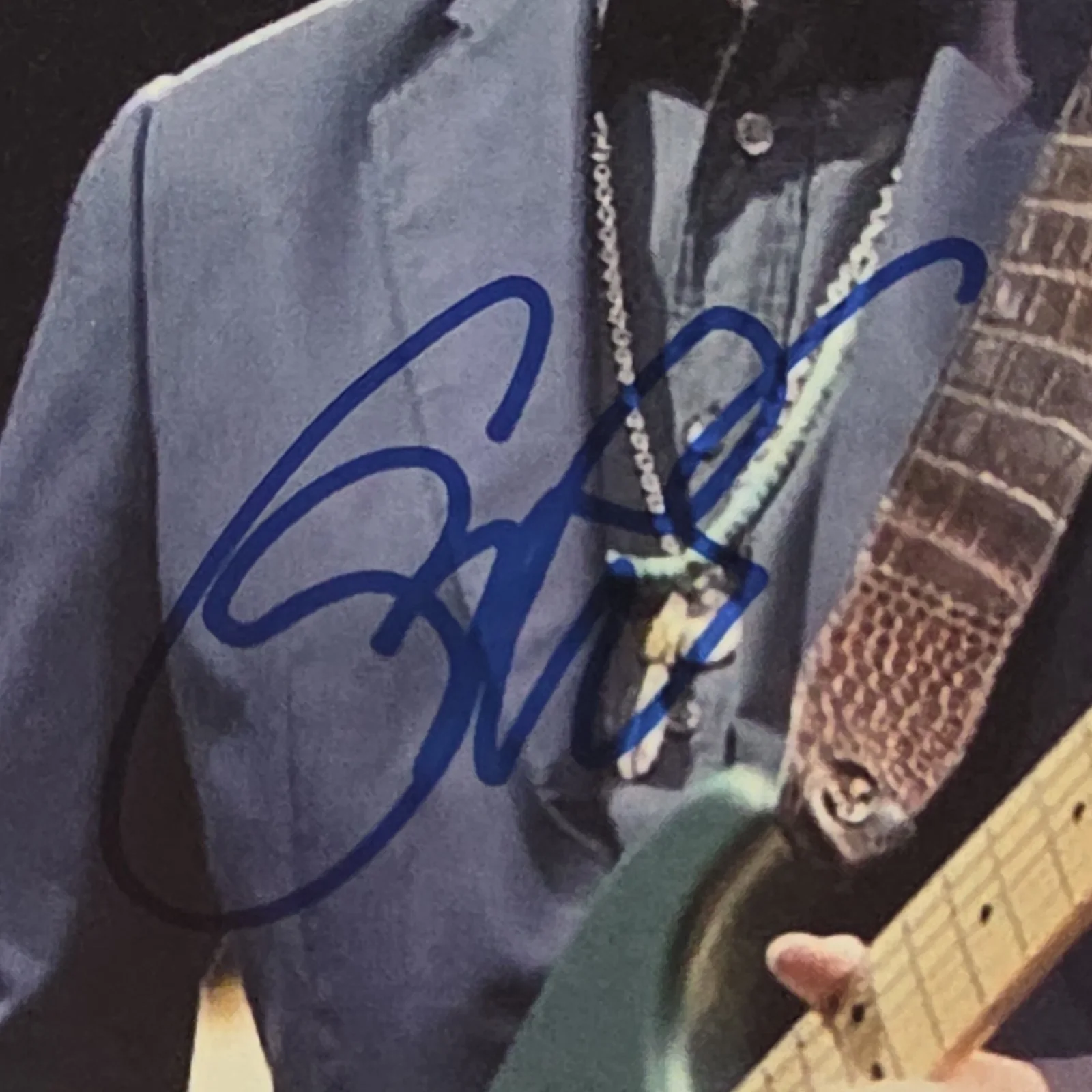 Eric Clapton Autographed Music Photograph 8x10 in Original Signed Authenticated, изображение 2