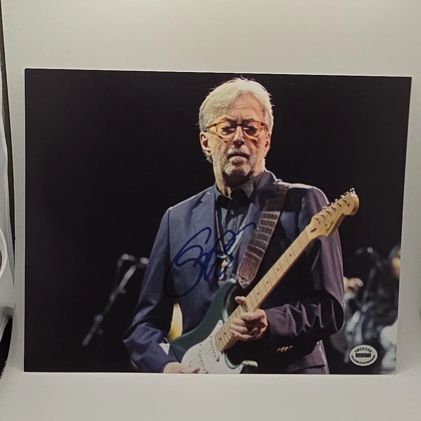 Eric Clapton Autographed Music Photograph 8x10 in Original Signed Authenticated, изображение 3