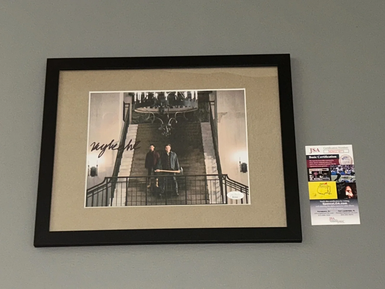 Kyliegh Curran — Kyliegh Curran as Abra Stone Doctor Sleep Signed 8x10 Photo Black Frame JSA COA