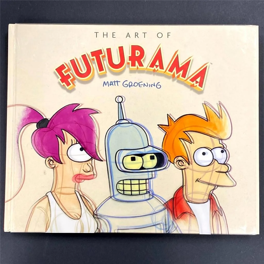 Matt Groening signed The Art of Futurama Book creator autograph JSA, изображение 4