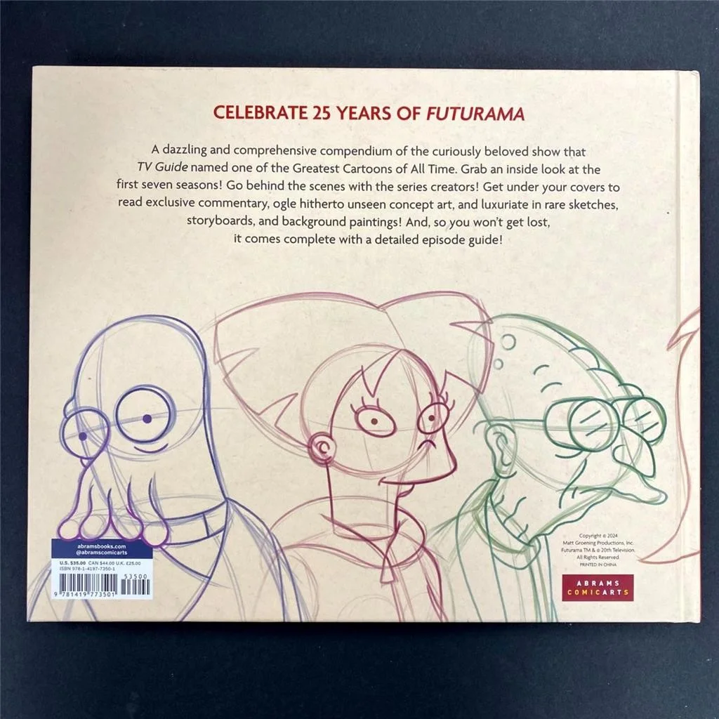 Libro autógrafo firmado por Matt Groening El arte de Futurama JSA, изображение 5