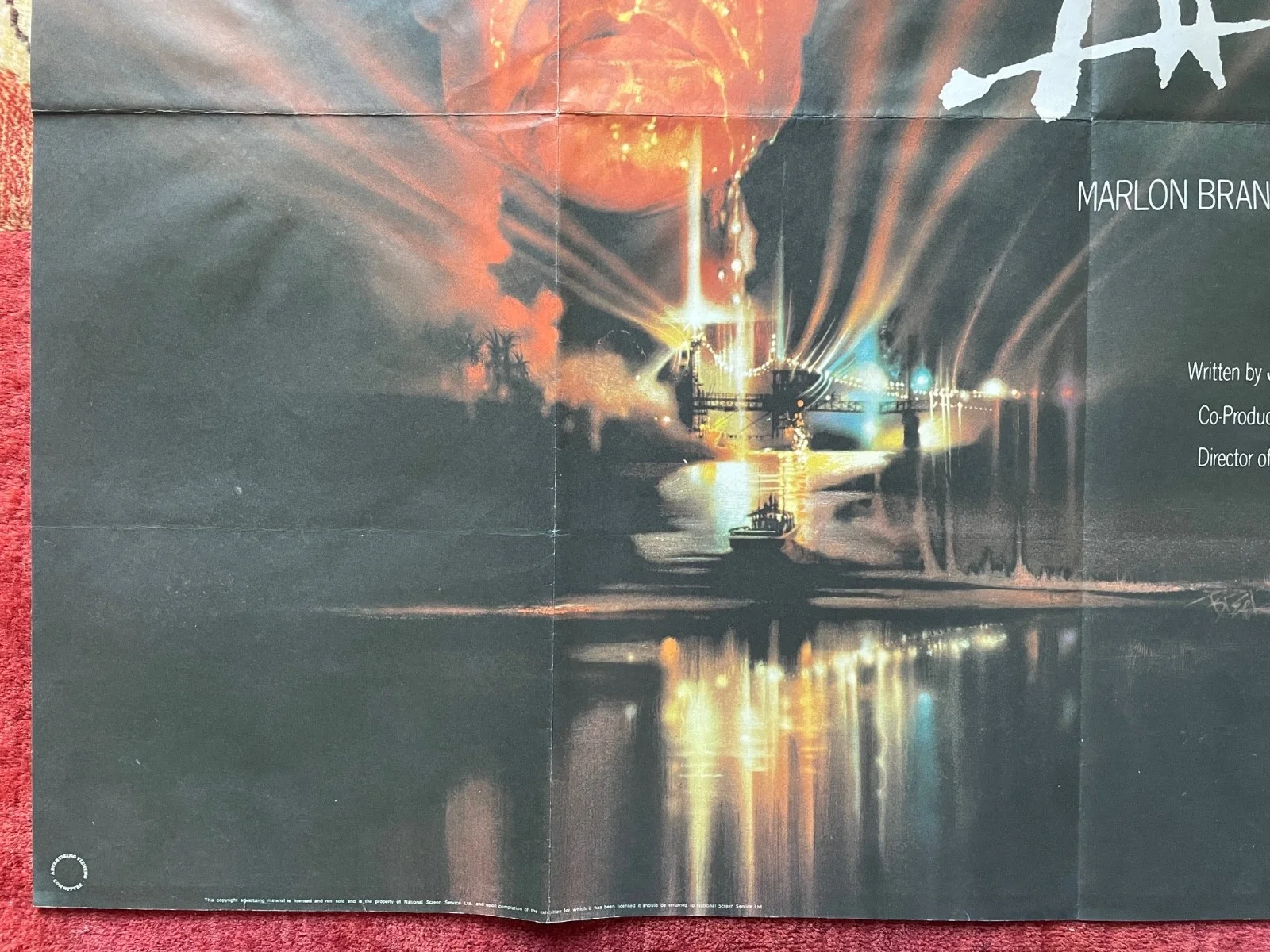 APOCALYPSE NOW (1979) Original UK Quad Vietnam War Movie Film Poster, изображение 4