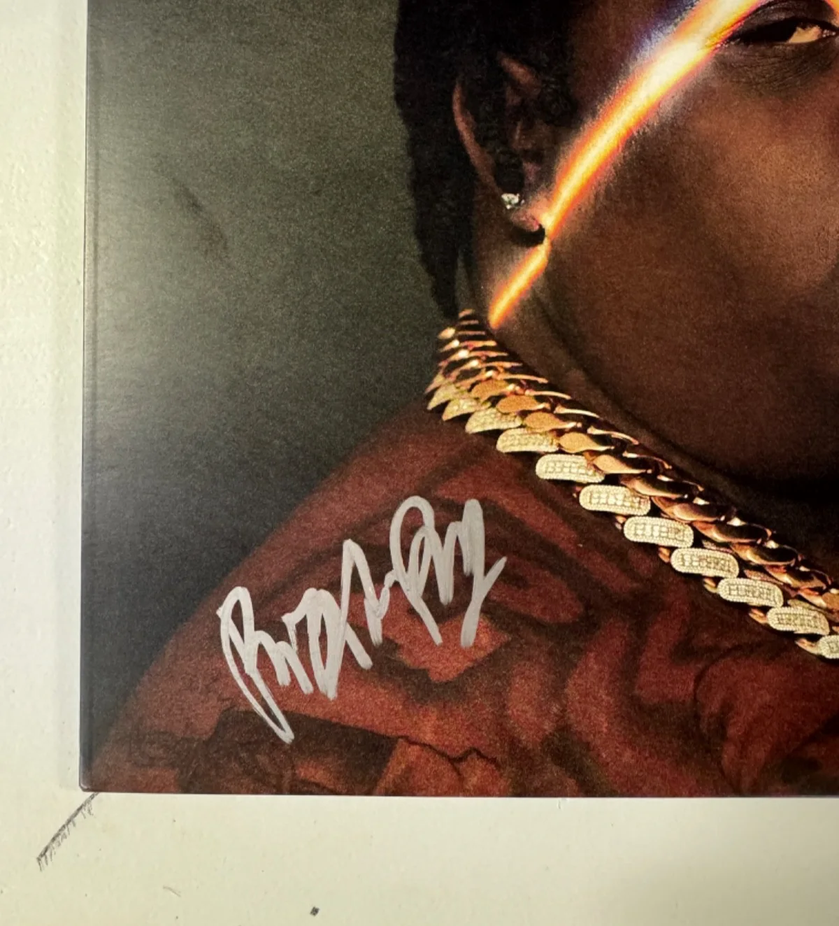 BIGXTHAPLUG signed auto (TAKE CARE) Album Vinyl LP RECORD w/ COA JSA CI79414, image 2