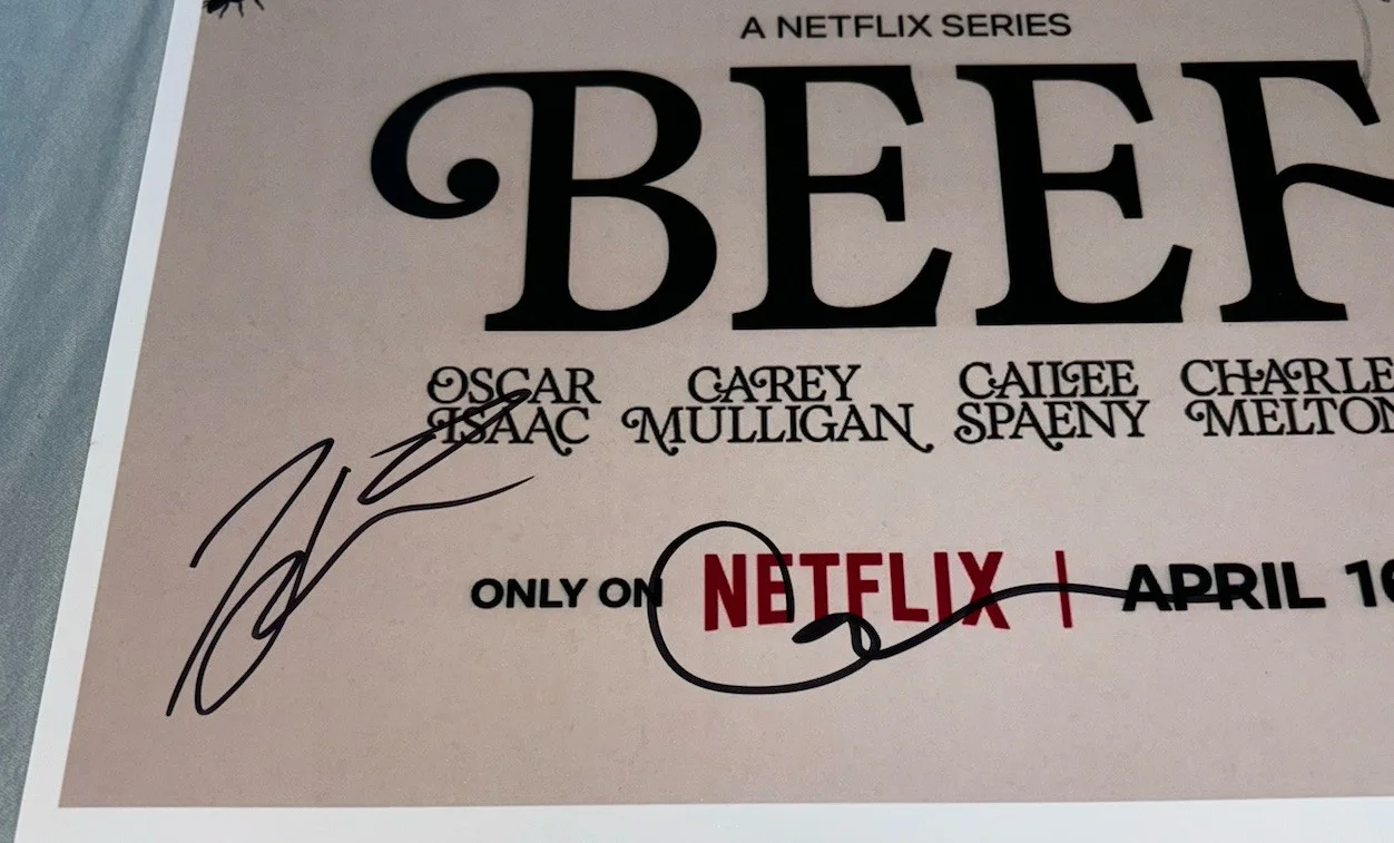 Beef Signed Season 2 Cast 12x18 Photo x5 Carey Mulligan, Charles Melton +3, изображение 3