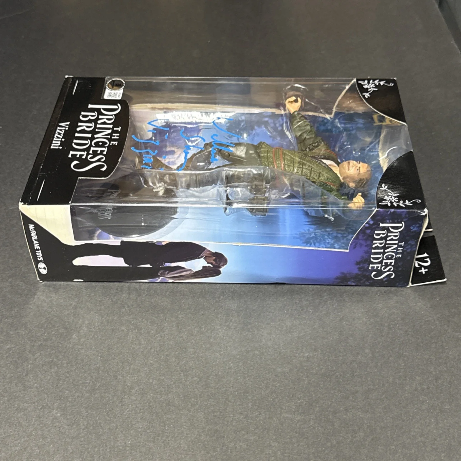 Wallace Shawn Signed The Princess Bride Vizzini McFarlane Figure Toy Beckett BAS, изображение 4