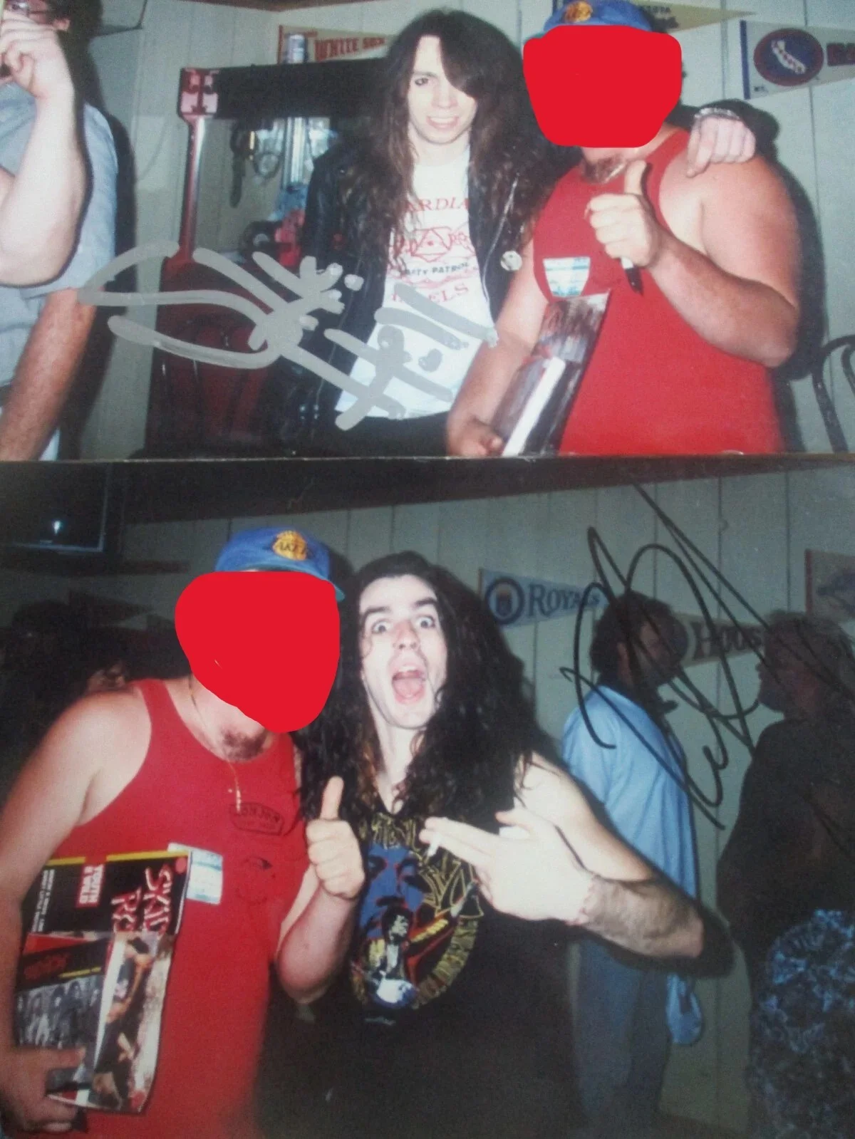 SKID ROW LOT OF 2 AUTHENTIC SIGNED/AUTOGRAPHED ROCKCARDS-RACHEL BOLAN + 1, изображение 5