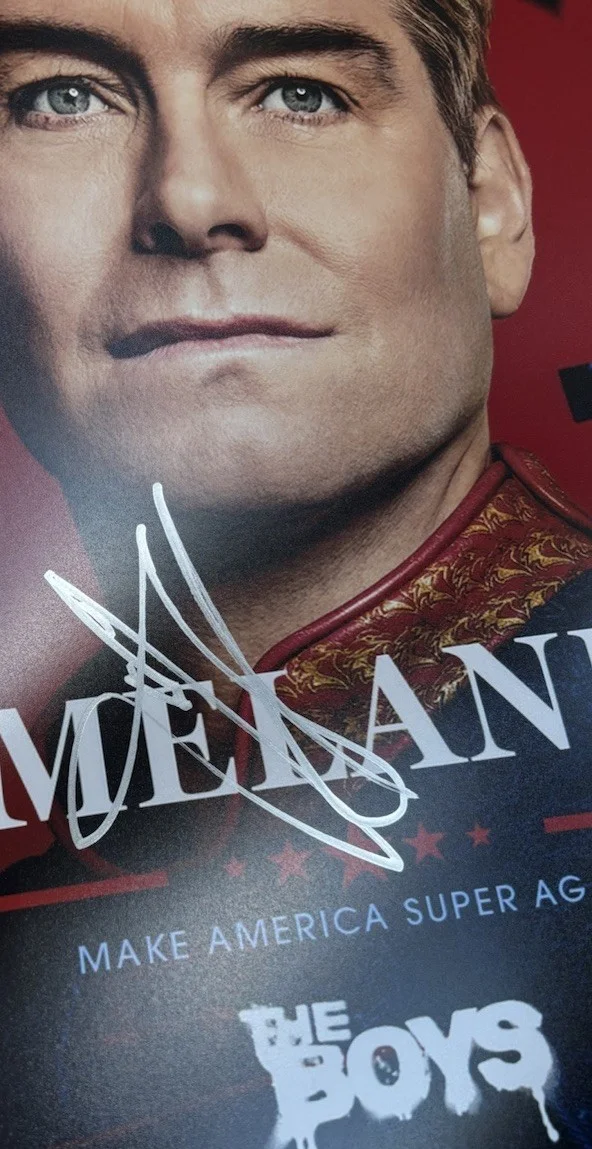 Antony Starr Signed 12x18 Photo Homelander The Boys, изображение 2