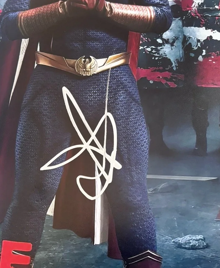 Antony Starr Signed 12x18 Photo Homelander The Boys, image 2