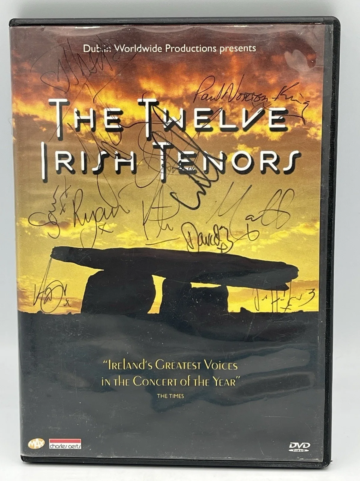 The Twelve Irish Tenors SIGNED DVD Signed in Reno, NV USA Music Performance, image 2