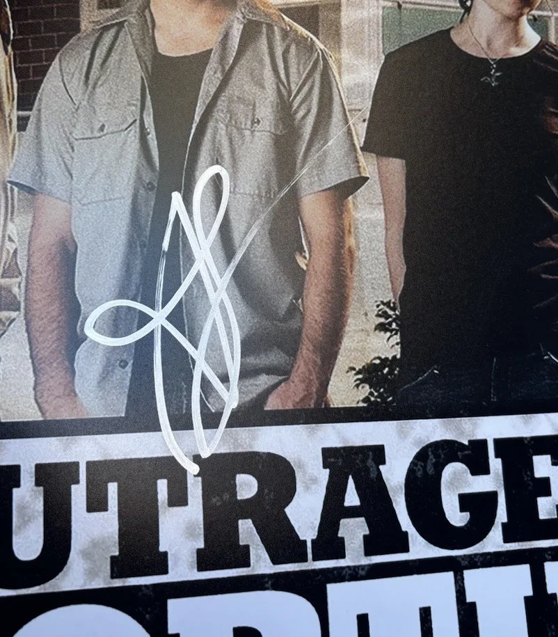 Antony Starr Signed 12x18 Photo Outrageous Fortune, image 2