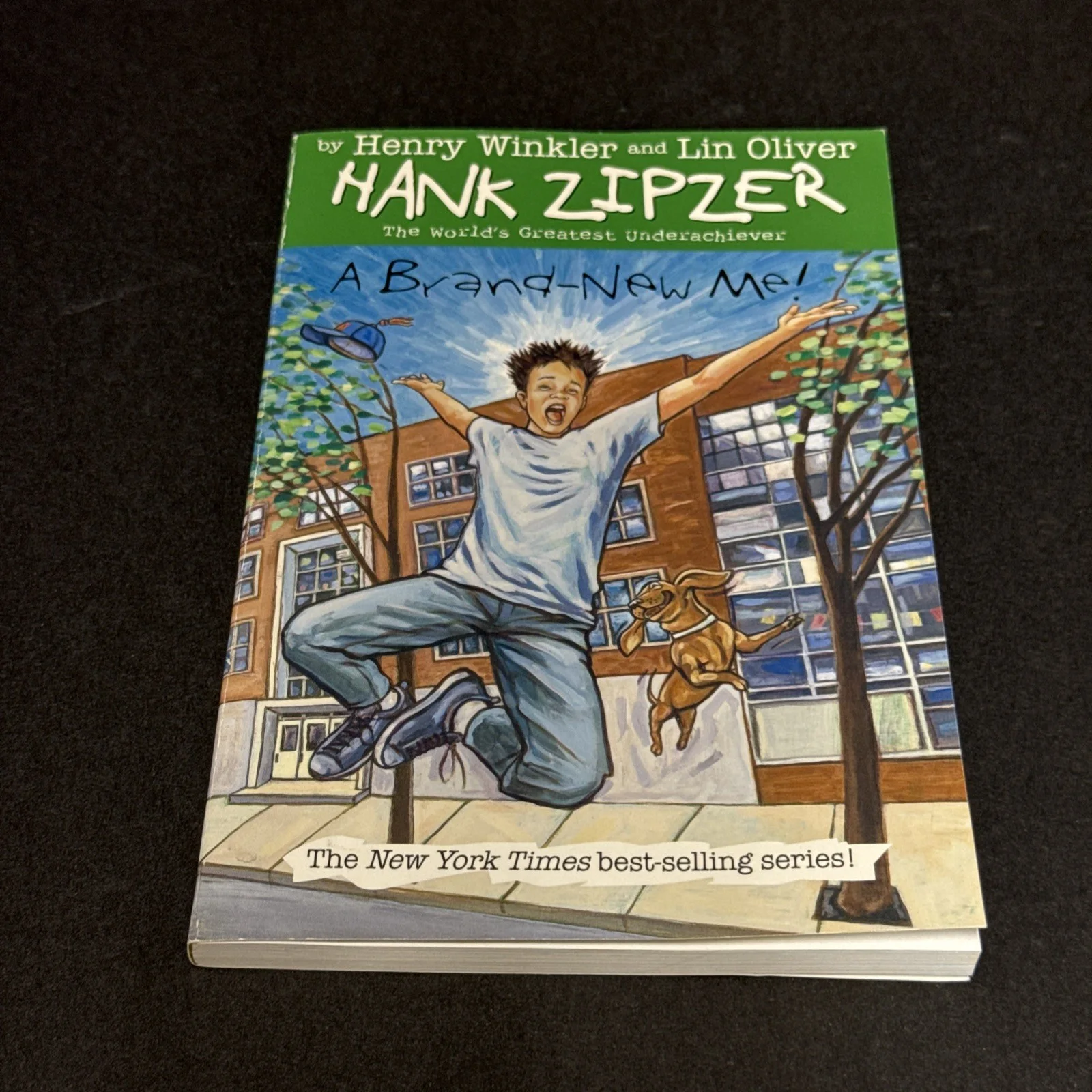 Henry Winkler Signed Hank Zipper A Brand New Me Book Beckett BAS Happy Days Fonz, изображение 3