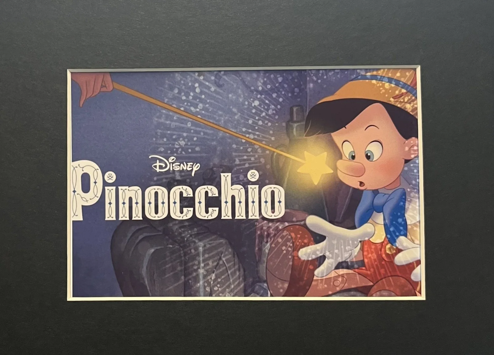 PINOCCHIO. 35mm Film Cell Mounted Display, image 2