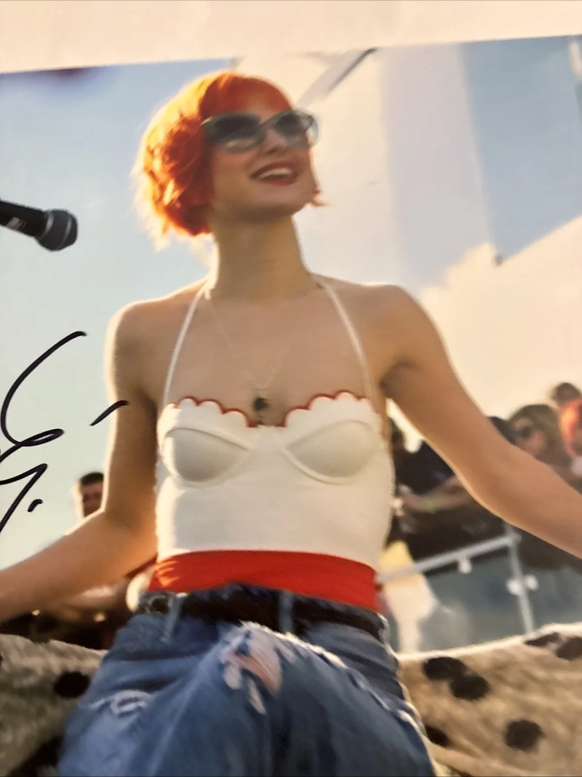 Hayley Williams /Singer Sexy Voice Hair Paramore Signed Autograph 8x10 Photo COA, изображение 2