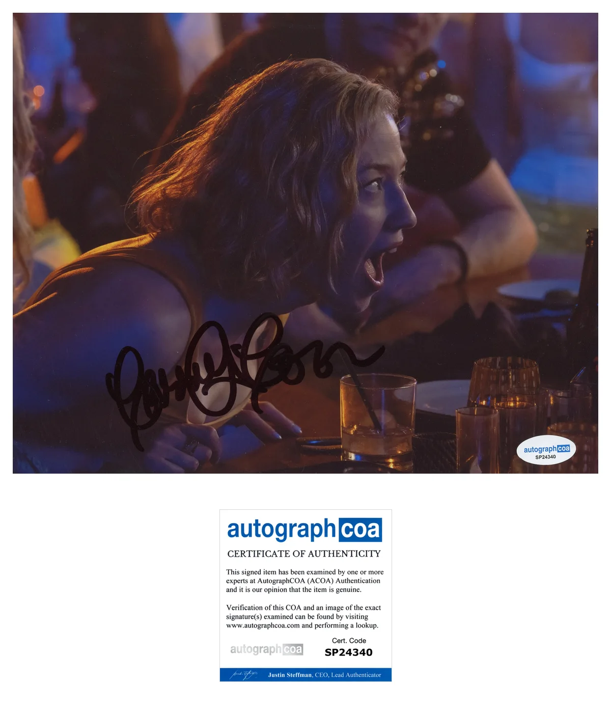 Carrie Coon — Carrie Coon Signed Autographed THE WHITE LOTUS 8x10 Photo EXACT Proof ACOA E