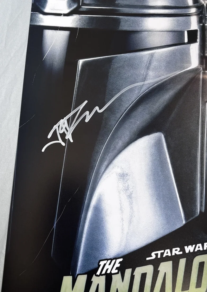 Jon Favreau Signed 12x18 Photo Mandalorian And Grogu Director, изображение 2