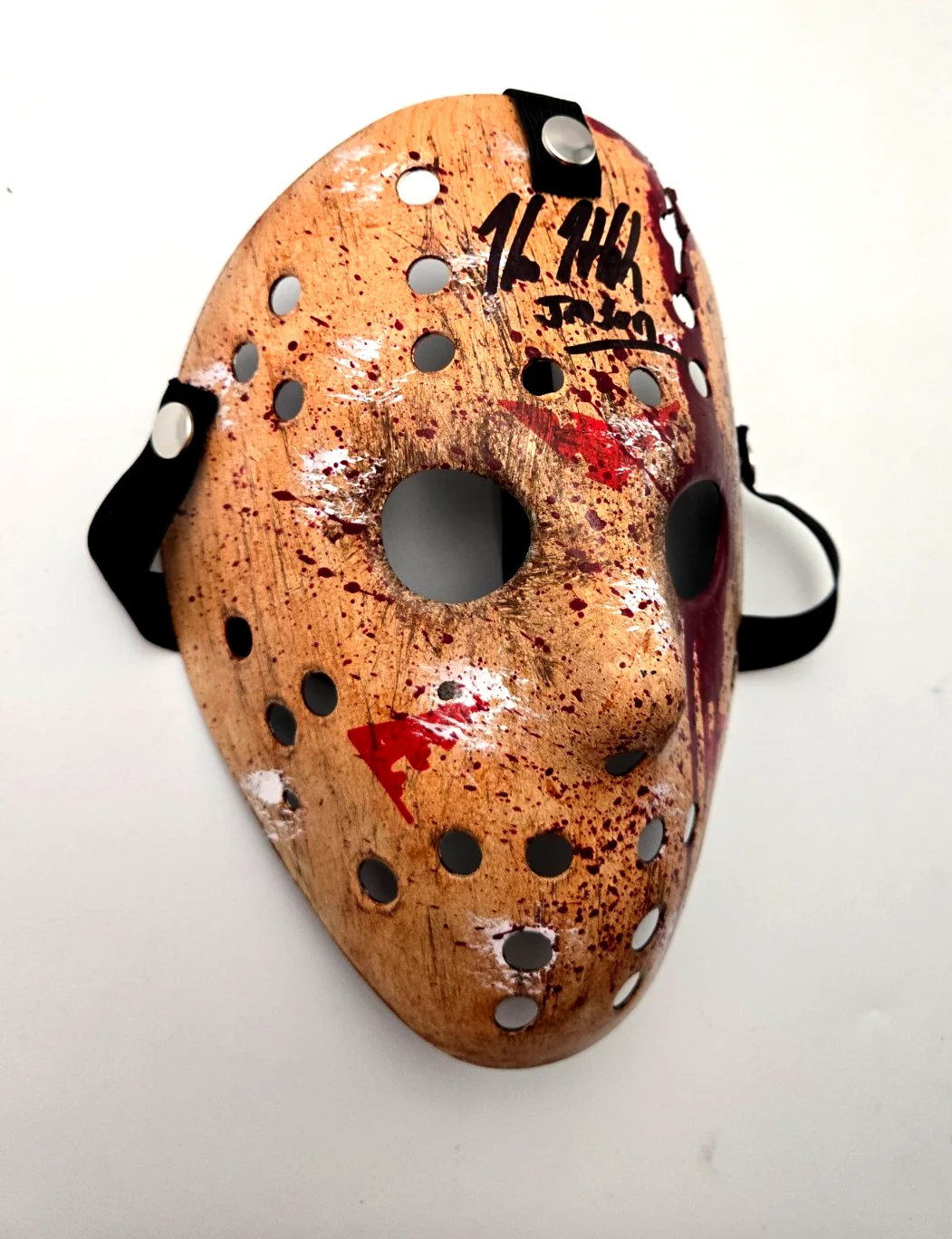 Kane Hodder — Kane Hodder Signed Jason Mask Autograph Friday the 13th Bloody Beckett COA 960, изображение 4