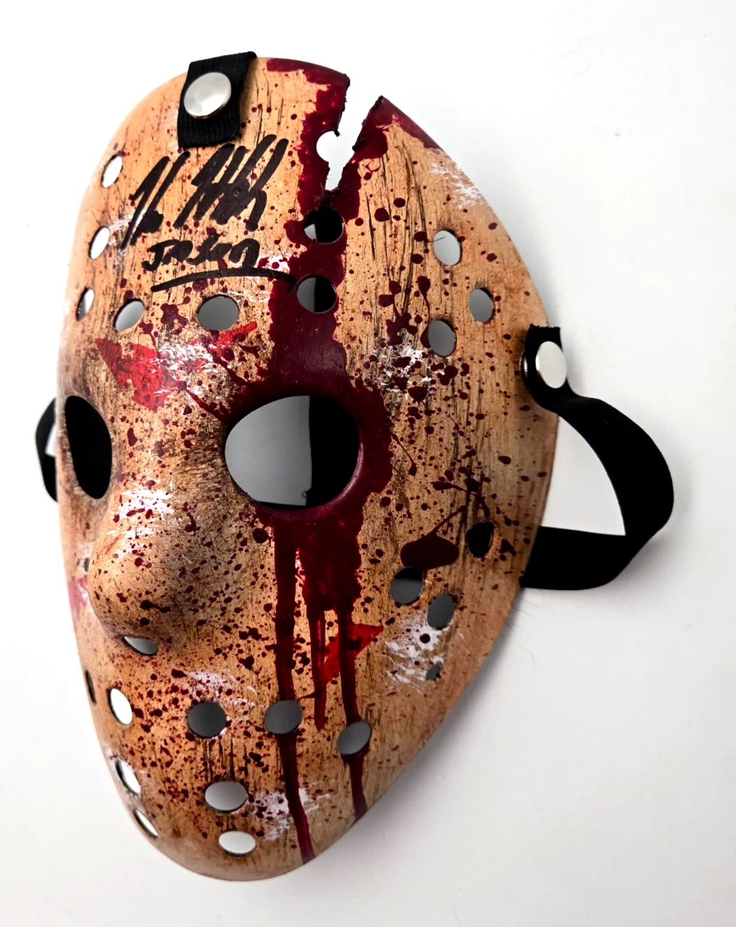 Kane Hodder — Kane Hodder Signed Jason Mask Autograph Friday the 13th Bloody Beckett COA 960, изображение 5