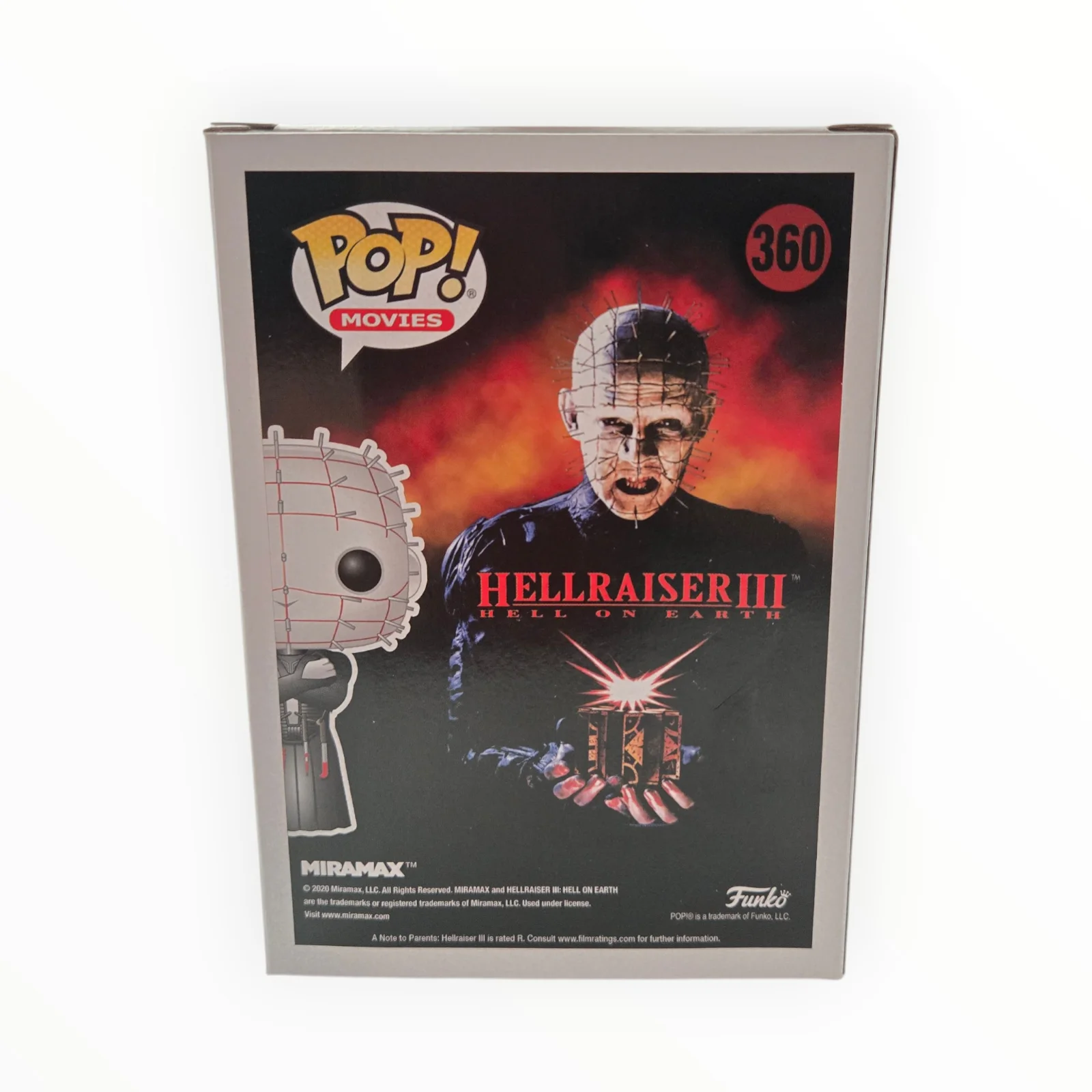 Doug Bradley — Doug Bradley Signed Funko Pop Pinhead Hellraiser Autograph Horror HT JSA COA 37, image 4