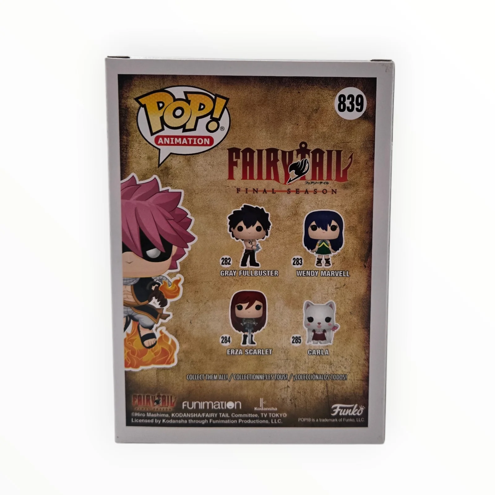 TODD HABERKORN — Todd Haberkorn Signed Funko Pop Fairy Tail Natsu END Autograph Anime JSA COA 597, изображение 3