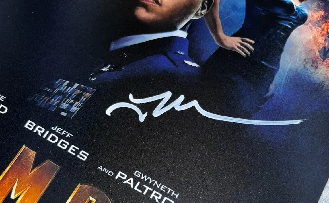 Jon Favreau Signed 12x18 Photo Iron Man, image 2