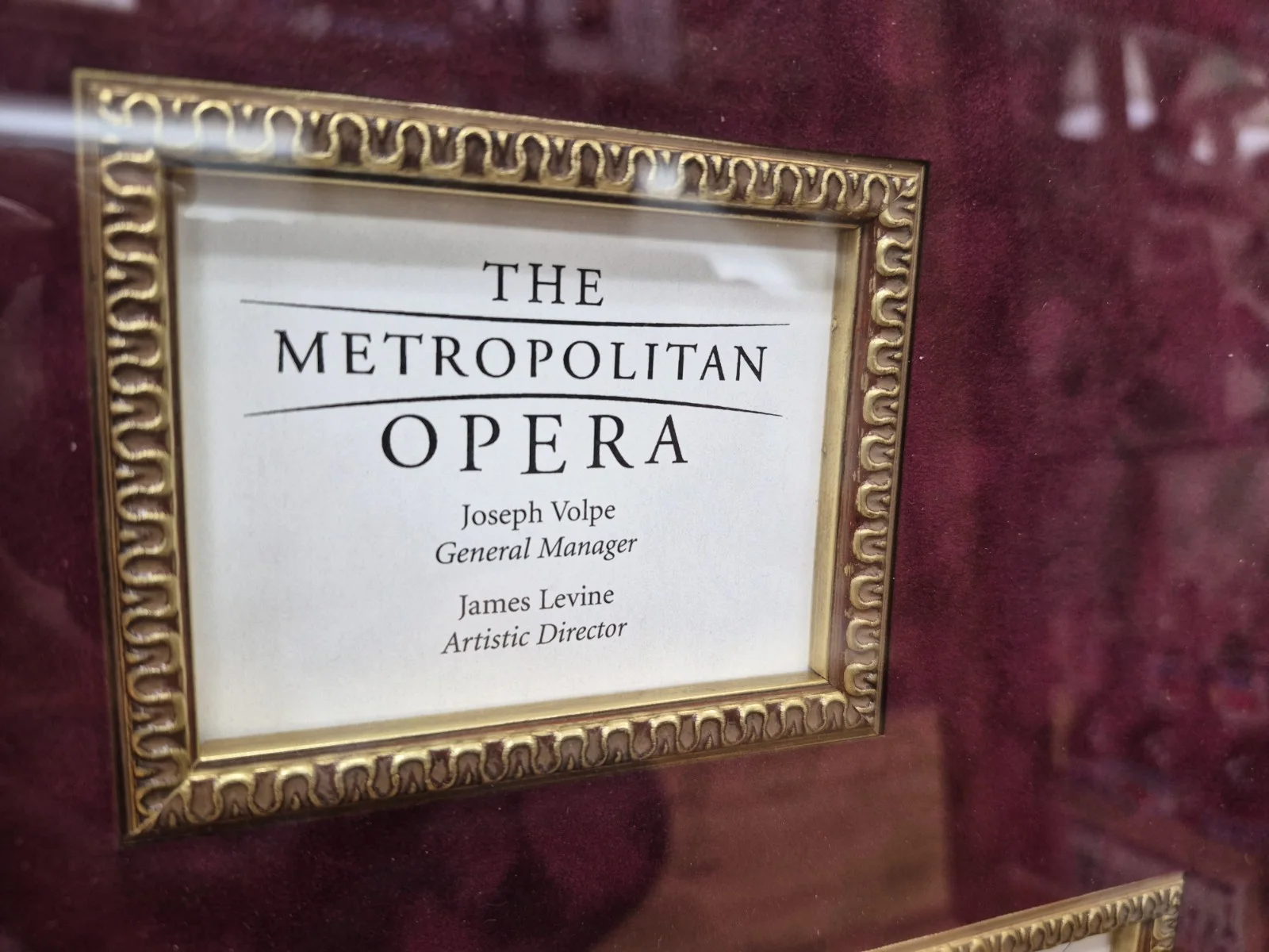 Placido Domingo Autographed 2004 The Queen Of Spades Program Matted Framed, image 4