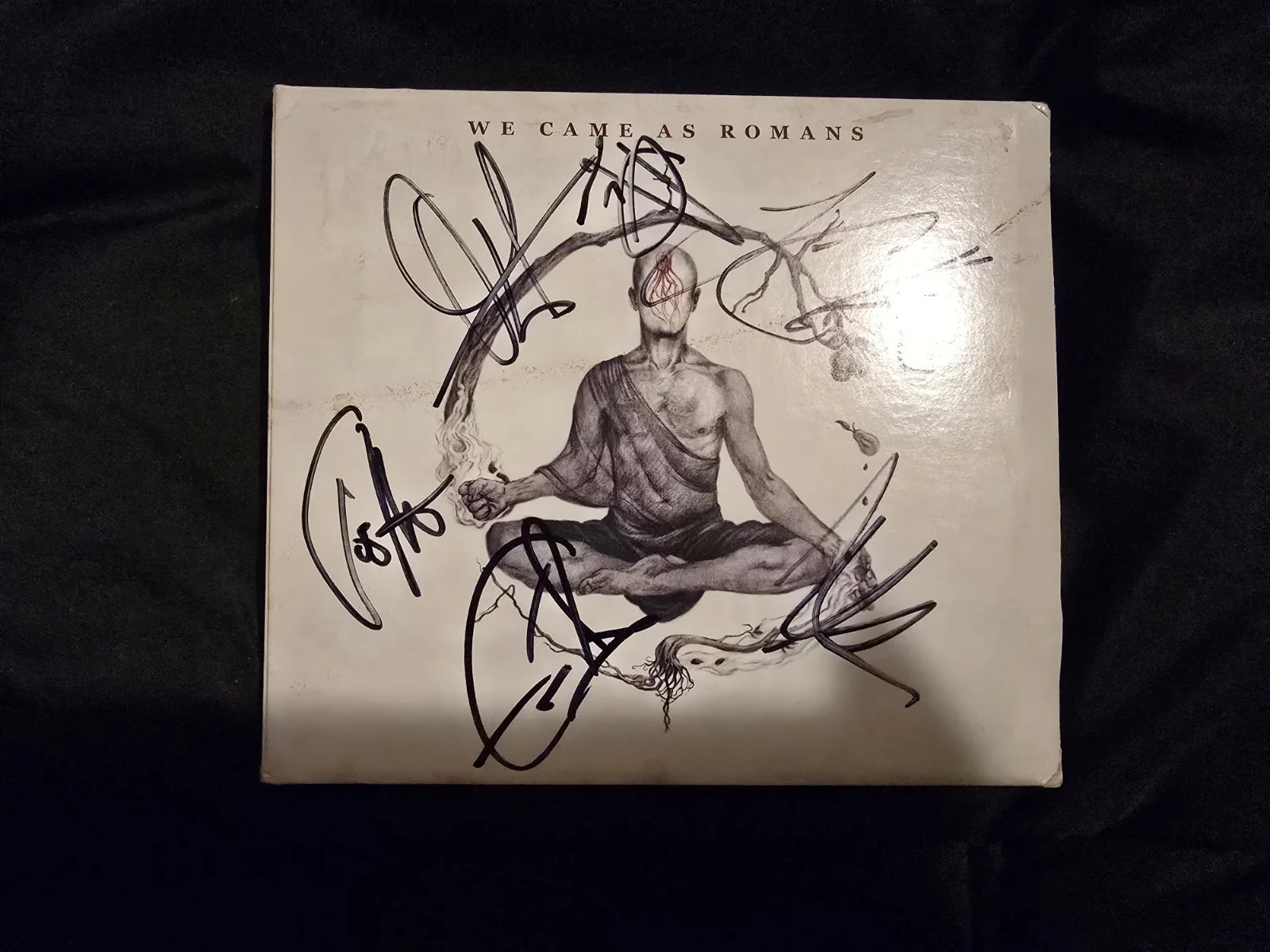 We Came As Romans Autographed CD all 6 signatures!, image 3