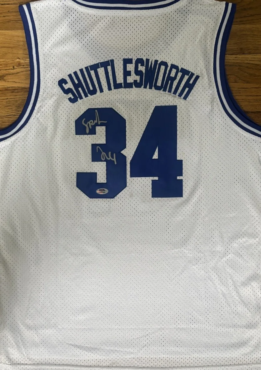 Spike Lee — Spike Lee Signed Autographed Jesus Shuttlesworth Jersey He Got Game PSA/DNA COA, изображение 3