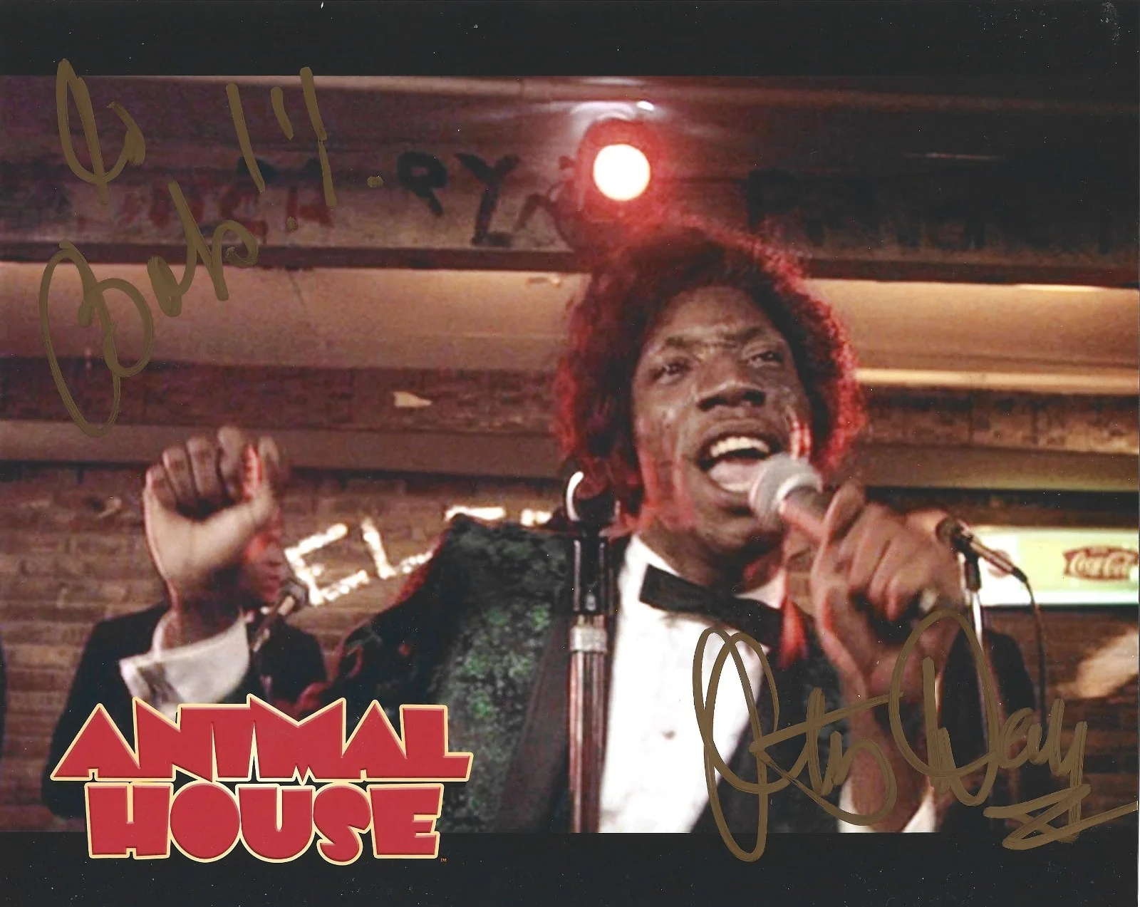 Otis Day — Otis Day 'Singer' 8x10 Signed 'Animal House' Photo
