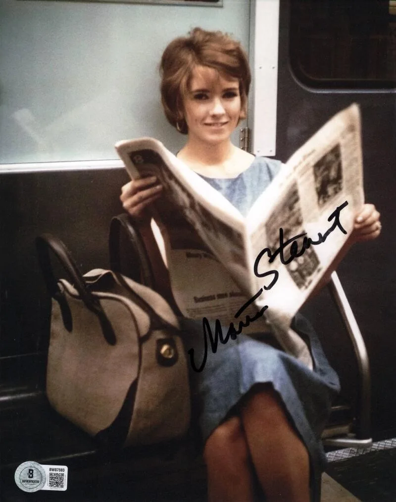 Martha Stewart — Martha Stewart Signed Autograph 8x10 Photo - Riding the NYC Subway Beckett COA