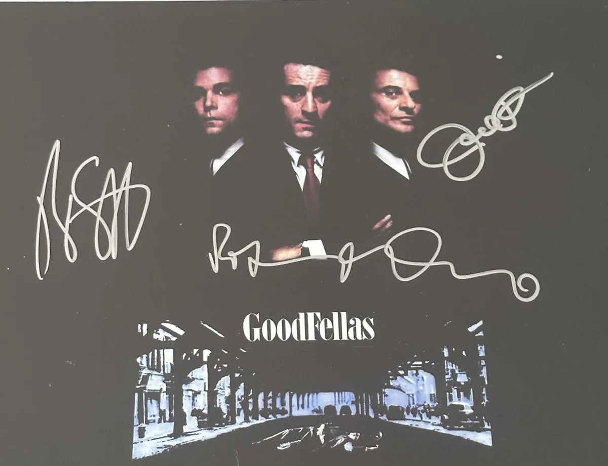 Goodfellas Signed Photo 8x10 De Niro Pesci Liotta Framed w COA, image 3
