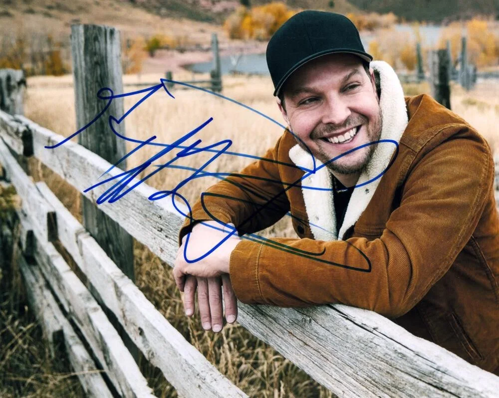Gavin Degraw — Gavin Degraw Signed Autograph 8x10 Photo - One Tree Hill I Don't Wanna Be Singer