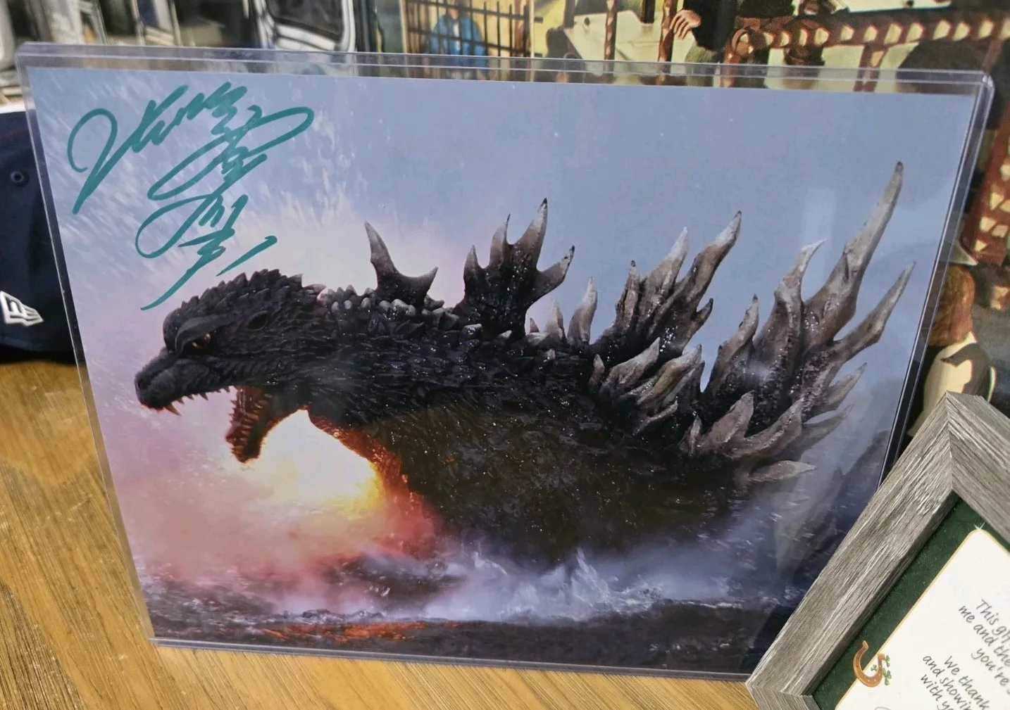 Tsutomu Kitagawa — TSUTOMU KITAGAWA Signed GODZILLA 8x10 Photo Autograph COA Picture Proof