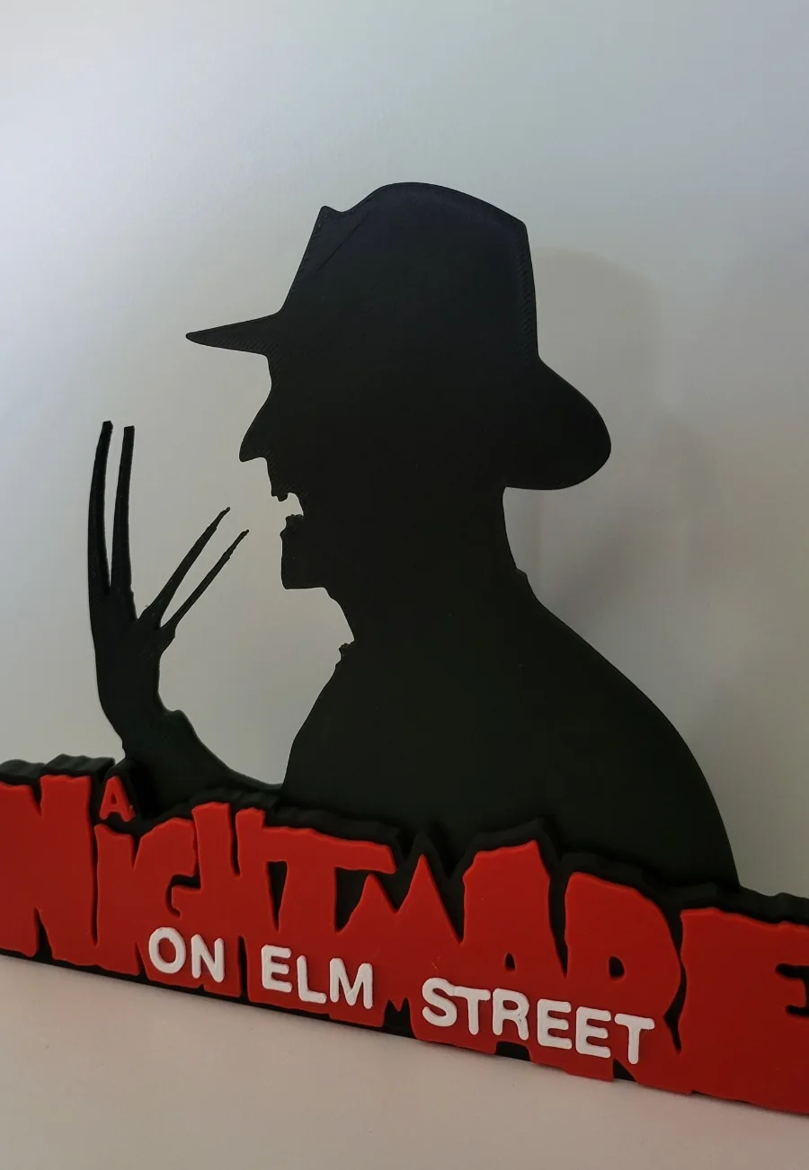 Freddy Krueger A Nightmare on Elm Street Decorative Film & TV Logo Display #2, изображение 3